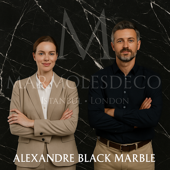 Alexandre Black Marble