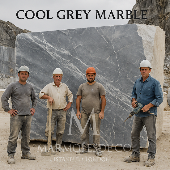 Cool Grey Marble