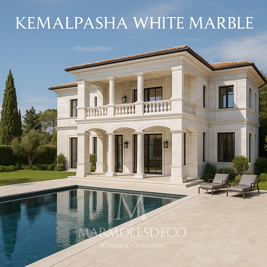 Kemalpasha White Marble