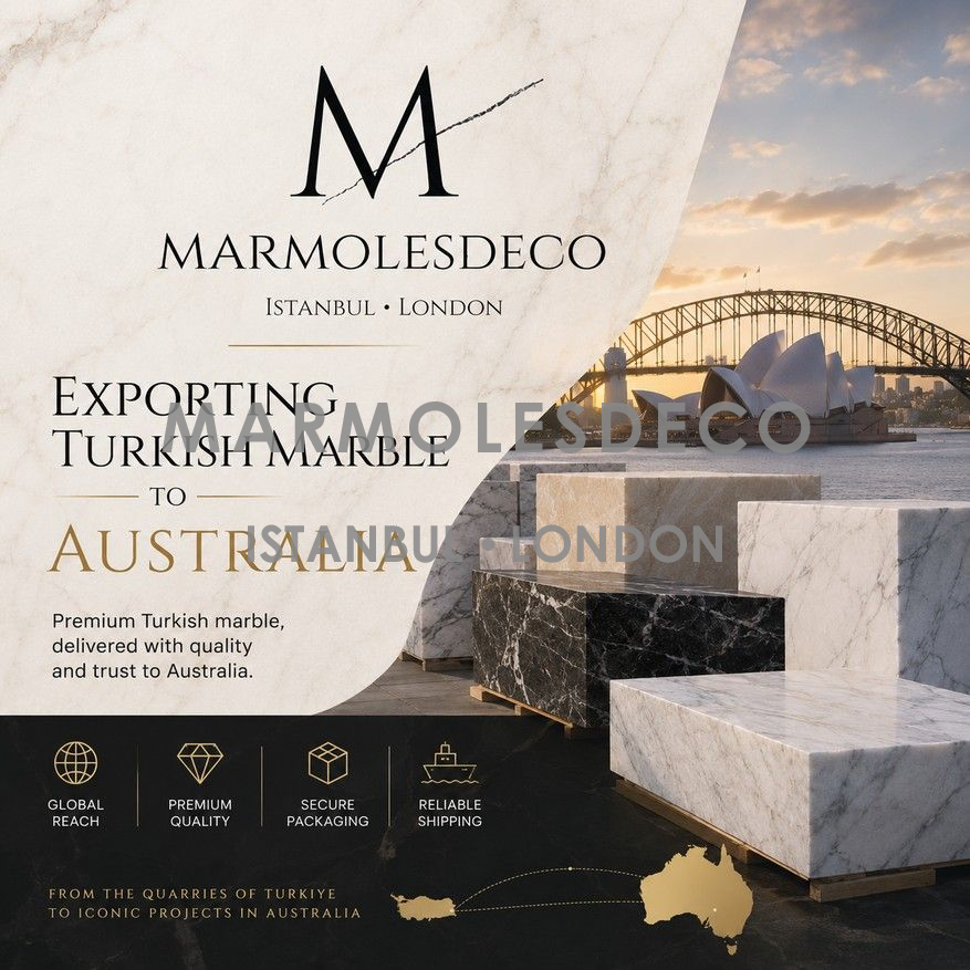 Exporting Turkish Marble to Australia